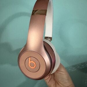 Beats by Dre Rose Gold Over-Ear Headphones